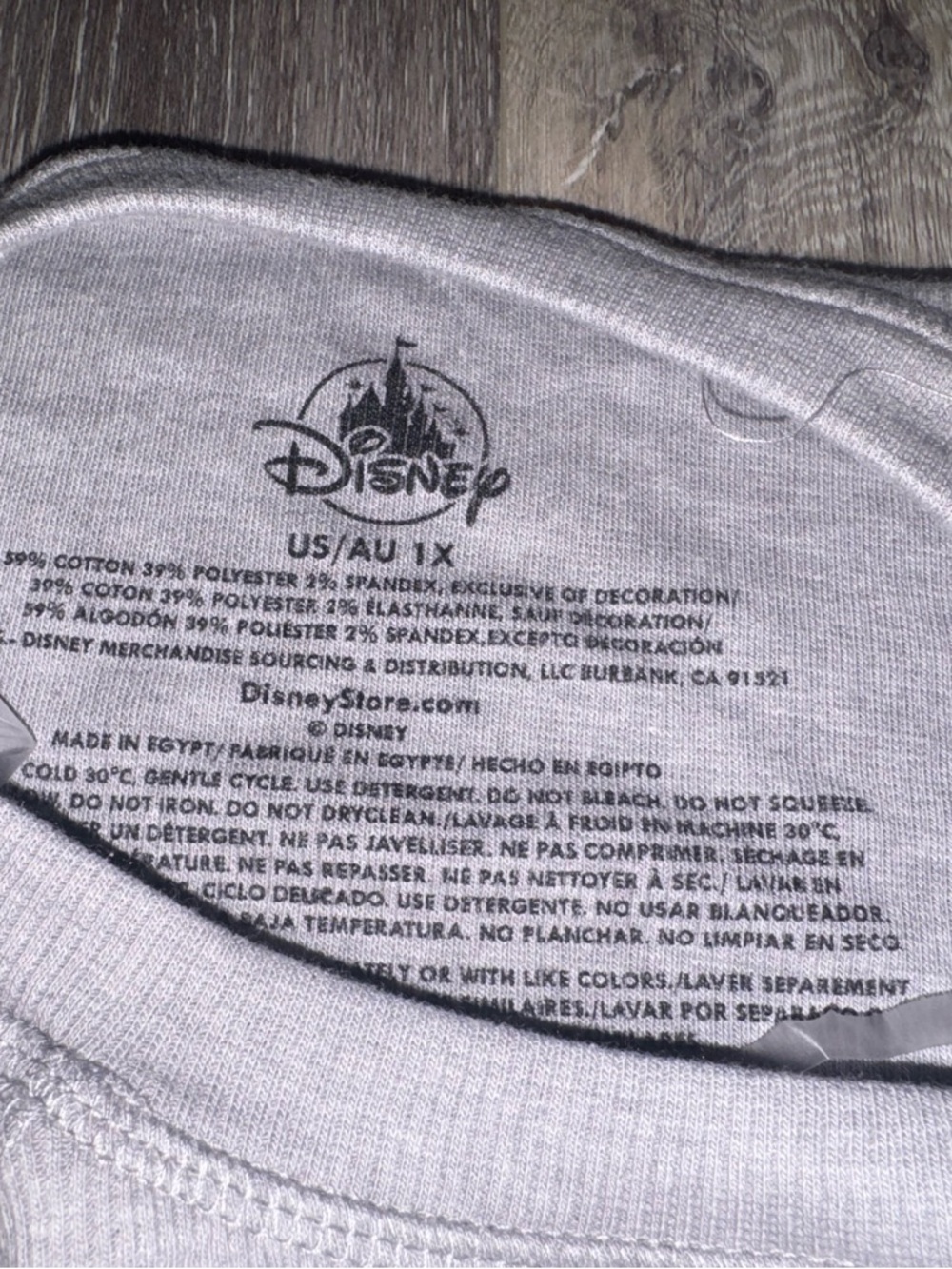 Disney Parks Disney Girly Long Sleeve Shirt 1X NWT - Picture 5 of 6